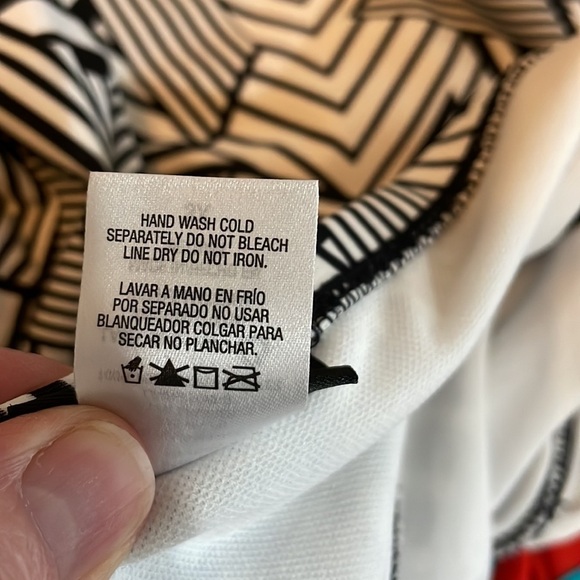 NWT Joe Boxer Women’s Plus Size 3X Fringe One Piece Swimsuit Swimwear - Picture 8 of 8